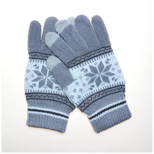 Перчатки , размер 16-21, белый, серый женские кашемировые вязаные осенне зимние теплые плотные перчатки rimiut