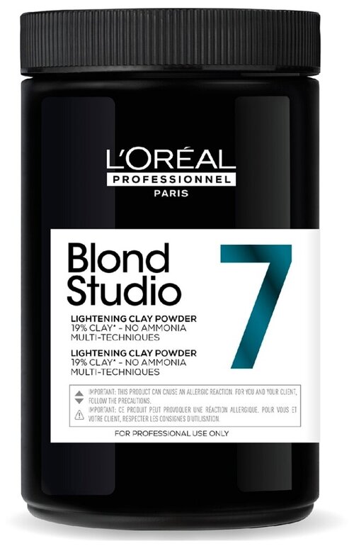 LOreal Professionnel, Пудра-глина для обесцвечивания 7 тон Blond Studio 500 гр