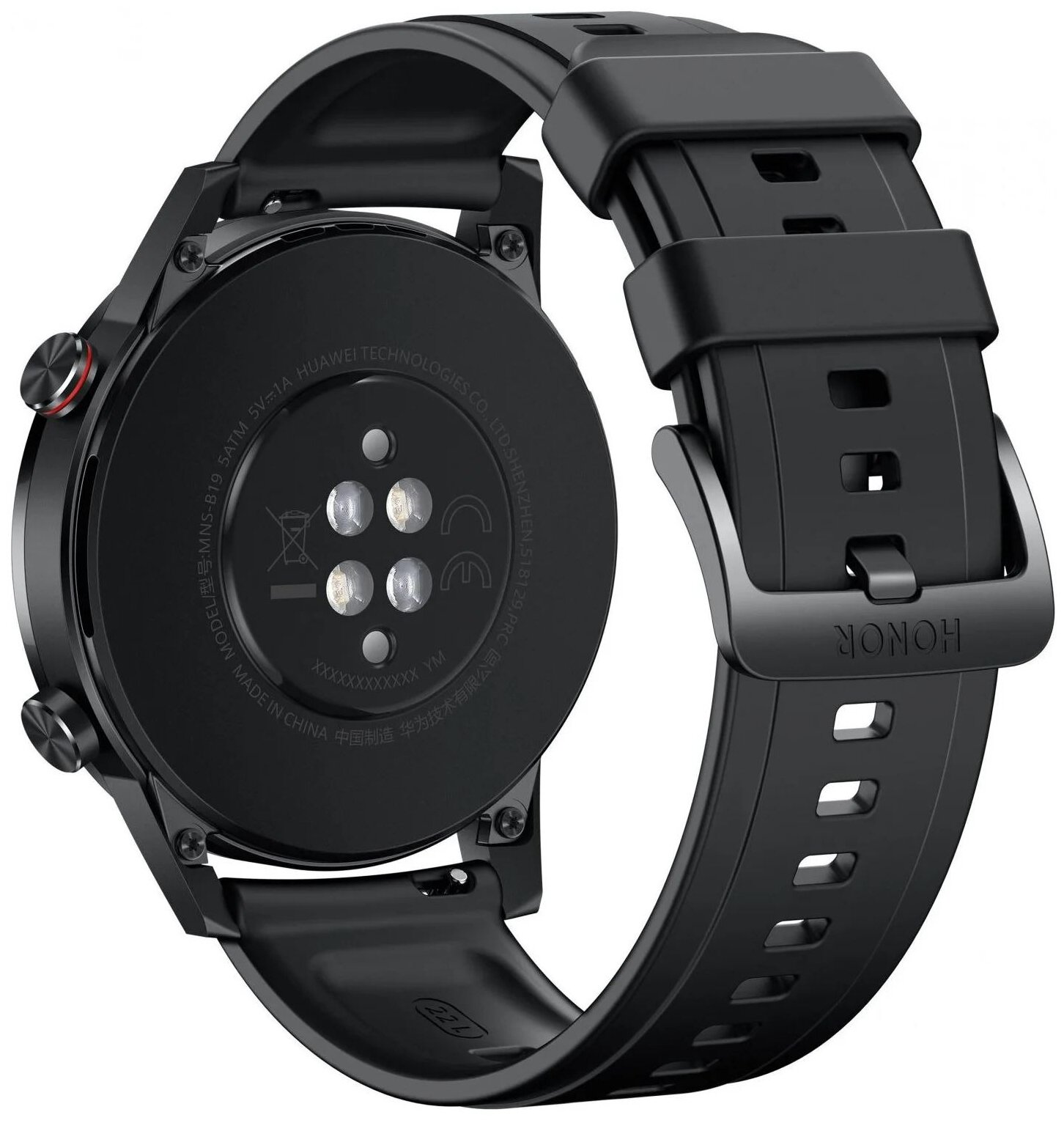 Смарт-часы HONOR Watch Magic 2 HBE-B19, 42.3мм, 1.2", черный / черный [55025031] - фото №2
