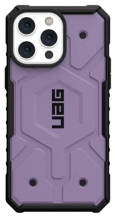 Защитный чехол с поддержкой MagSafe UAG Pathfinder для iPhone 14 Pro (Сиреневый / Lilac)