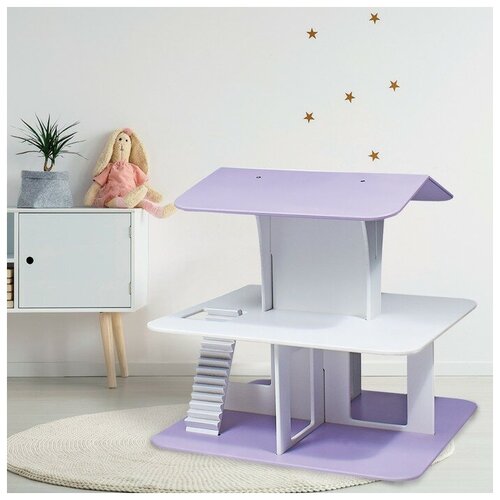 Дом кукольный Фазенда фиолетовый 4756540 .