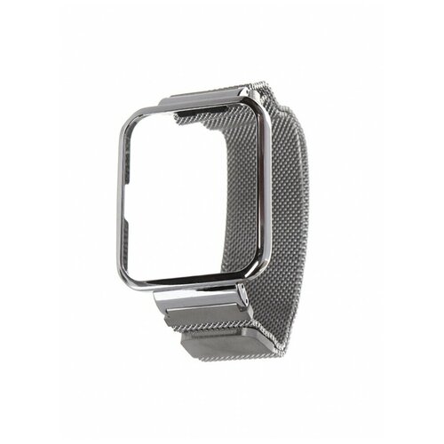 Аксессуар Ремешок Red Line для Xiaomi Redmi Watch 2 Lite Milanese Loop Metal Silver УТ000029986