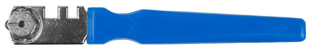 Стеклорез шестироликовый с пластмассовой ручкой 2-6 мм СТО-713