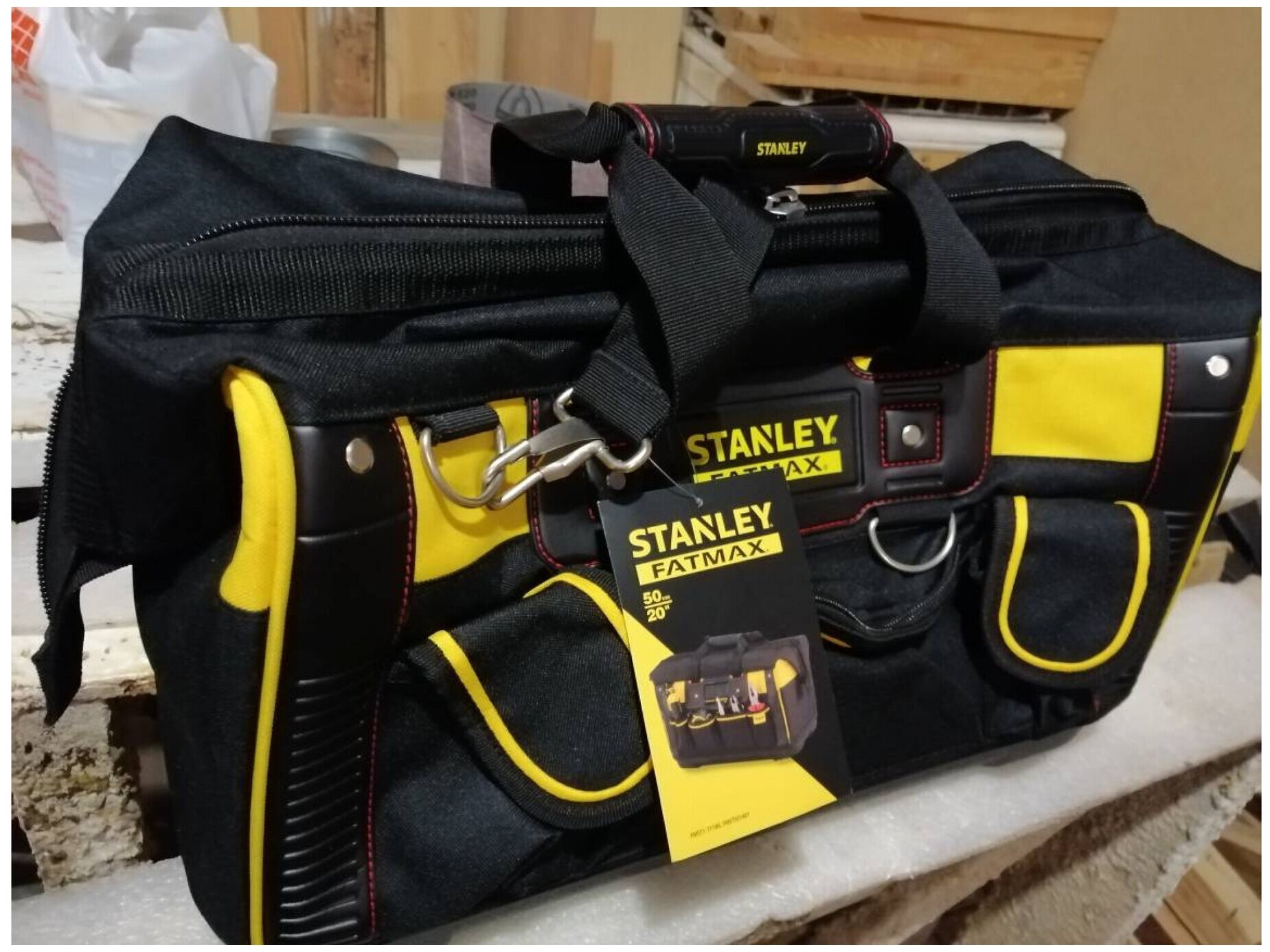 Сумка для инструмента STANLEY HAND TOOLS STANLEY 1-71-180 FMST1-71180 "FATMAX" 18" - фотография № 6