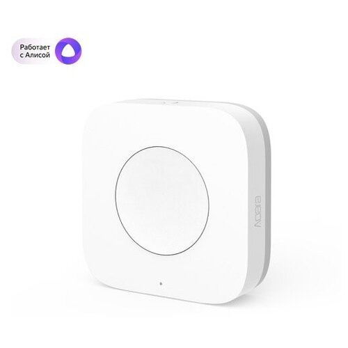 Беспроводная кнопка Aqara Wireless Mini Switch (CN) (WXKG11LM) умный выключатель aqara wireless mini switch wxkg11lm беспроводной белый