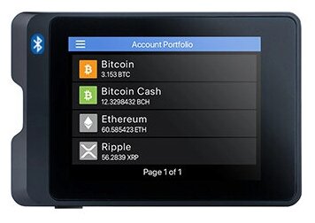 Аппаратный биткоин-кошелек SecuX W20