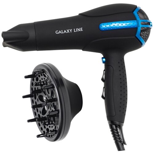 Фен GALAXY LINE GL4336 черныйсиний 181100₽