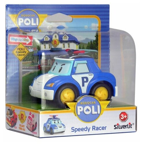 Машинка Silverlit Robocar Poli Поли, инерционная 83181