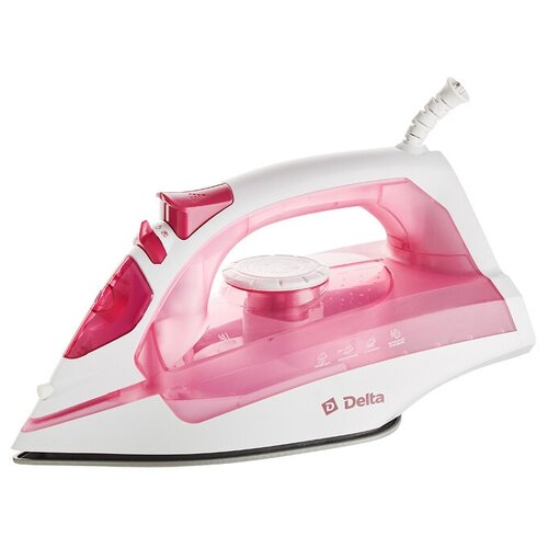 Утюг DELTA LUX DL-755 белый с розовым 2200Вт 189000₽