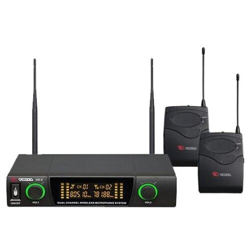 Volta US-2H 520107258 UHF радиосистема с двумя головными микрофонами 1211800₽