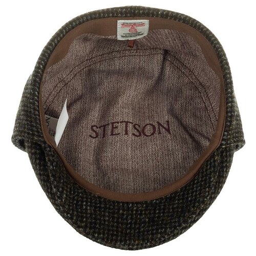 Кепка плоская STETSON 6290901 DRIVER CAP HARRIS TWEED, размер 61