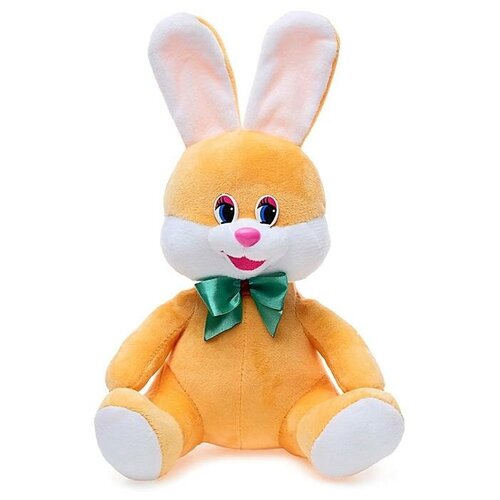 Мягкая игрушка «Заяц с бантом», 20 см, микс