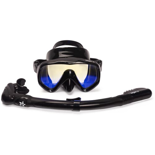 фото Набор для подводного плавания sargan окулятор просветленные линзы (маска окулятор/ трубка агидель)