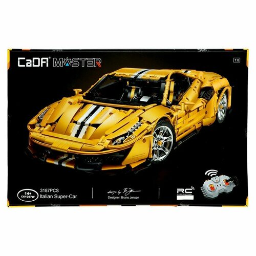 Конструктор радиоуправляемый Спорткар 3187 деталей 31682₽