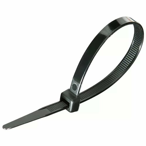 Стяжка кабельная 2,5х100 черная (уп. 100 шт) STALMAX LS-B