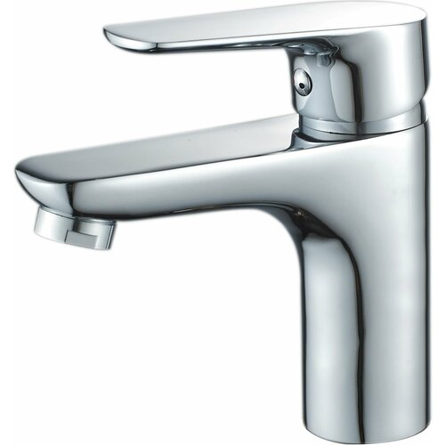 Смеситель для умывальника однорычажный с монолитным изливом NNF-0001