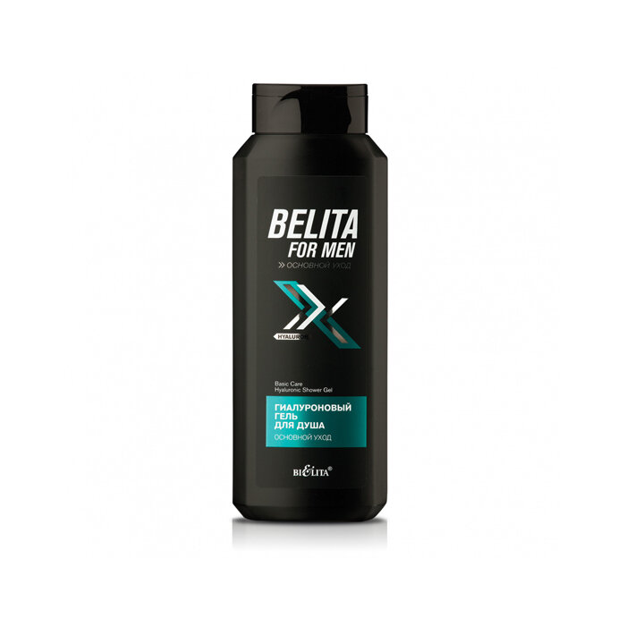 Белита Витекс BELITA FOR MEN Основной уход Гиалуроновый гель для душа «Основной уход»