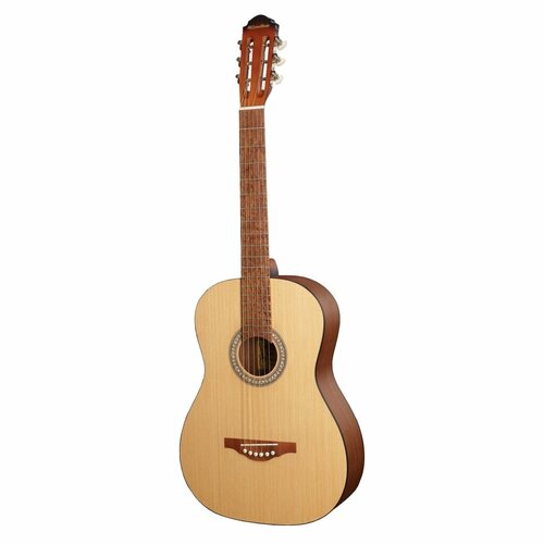 ML-A4-NT Акустическая гитара, цвет натуральный, MiLena-Music акустическая бас гитара milena music ml ab1 mah eq