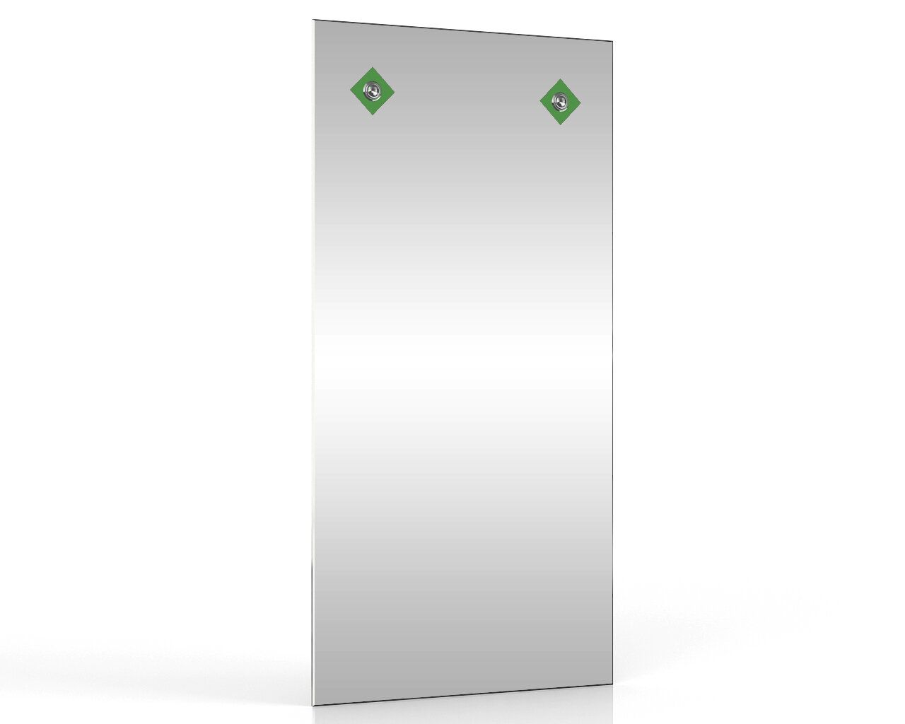 Зеркало 403С-2В зелёный ШхВ 40х80 см зеркало для ванной комнаты