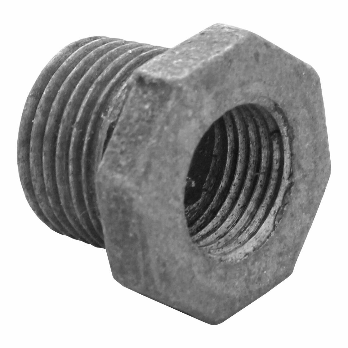 Футорка 1.1/2x1.1/4" чугун цвет чёрный FITTEX - фото №2