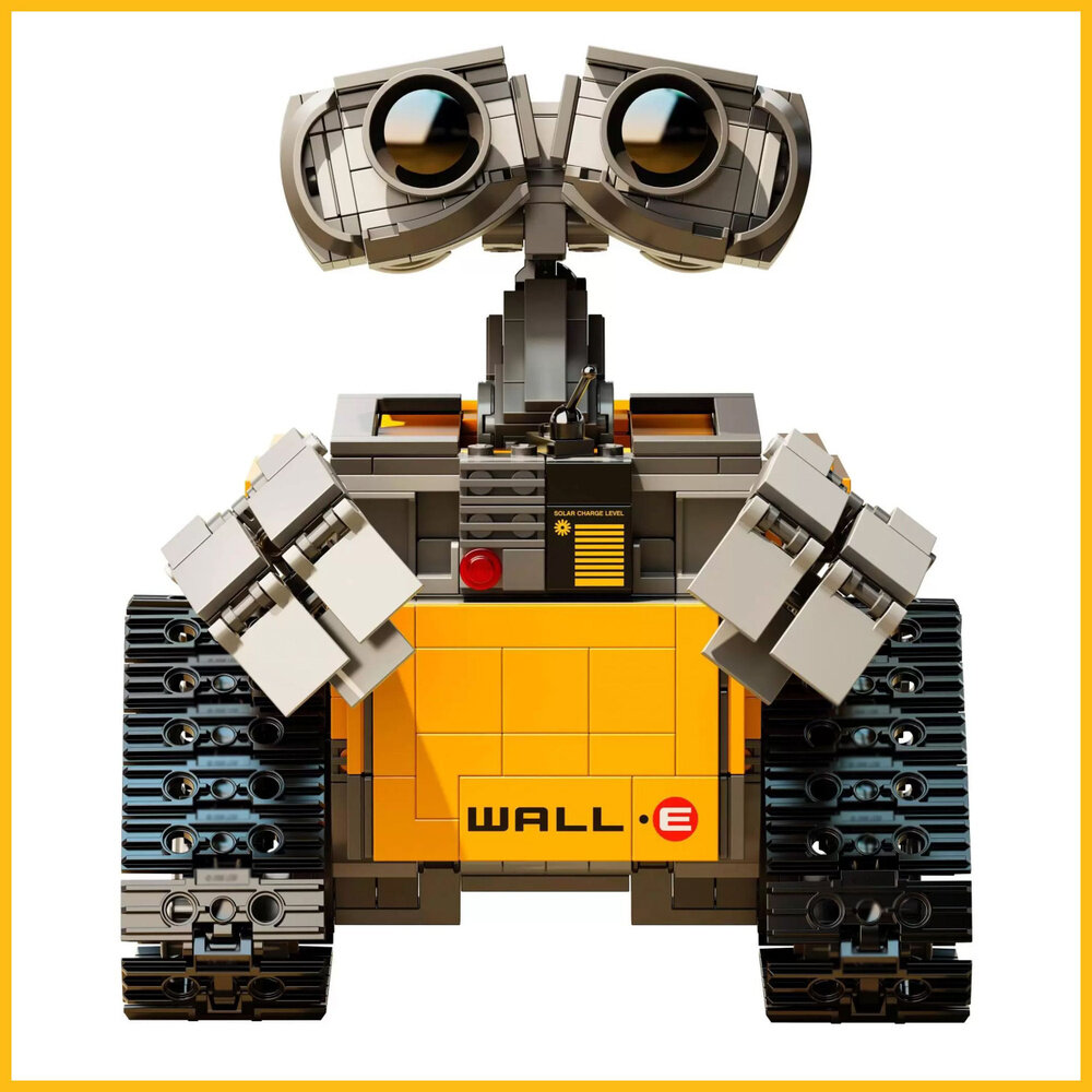 Конструктор Валли/ Робот Валли (Wall E)/ 687 деталей/ совместим с лего