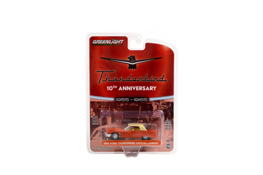 Модель коллекционная ford thunderbird special landau "10TH anniversary limited edition" 1965