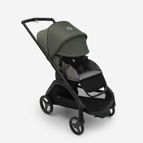 Коляска прогулочная Bugaboo Dragonfly Forest green / grey melange/ шасси Black