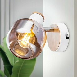 Светильник настенный Rivoli Kalisto 1xЕ14 40Вт накладной с поворотным механизмом