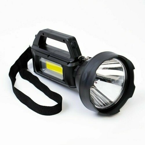 фото Фонарь прожекторный аккумуляторный, 50 вт, 6600 мач, 1300 лм, сов, р50, ipx4, 6 режимов нет бренда