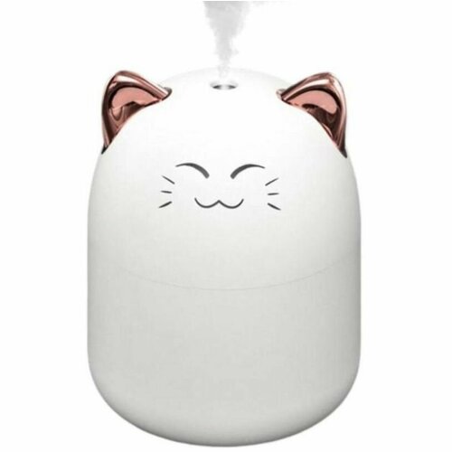 Мини увлажнитель воздуха с функцией ночника HUMIDIFIER Котик