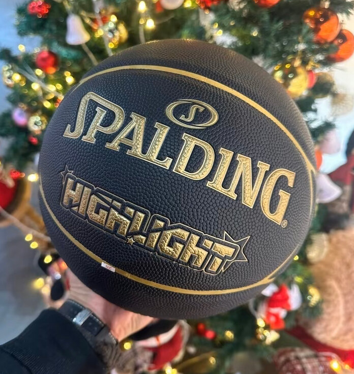 Баскетбольный мяч Spalding Highlight черный, размер 7