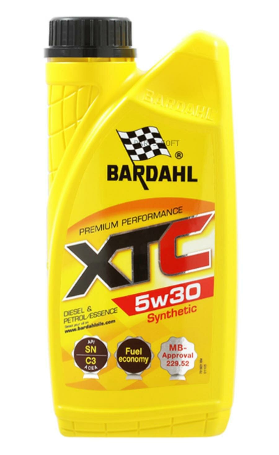 BARDAHL XTC 5W30 (1L)_масло моторное! синт.\API SN/SN+, ACEA C3, MB 229.31/229.51/229.52, BMW LL-04 BARDAHL / арт. 36311 - (1 шт)