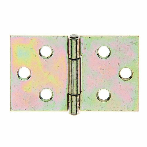 Петля GAH ALBERTS, 30х47мм, желтая, оцинкованная