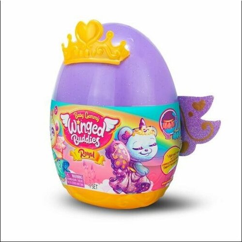 Baby Gemmy сюрприз в яйце, медвежонок с крылышками, 18 см GD037D2