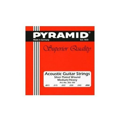 Струны для акустической гитары Pyramid 306100