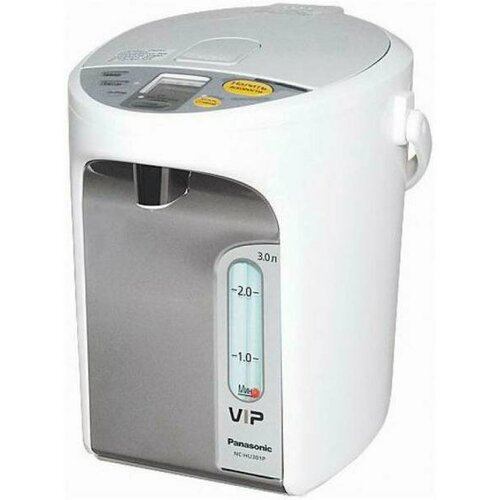 Термопот Panasonic NC-HU301PZTW 910 Вт серебристый белый 3 л металлпластик 1756300₽