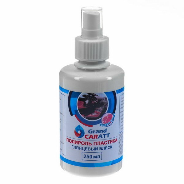 Полироль пластика глянцевый Bubble Spray 250 мл