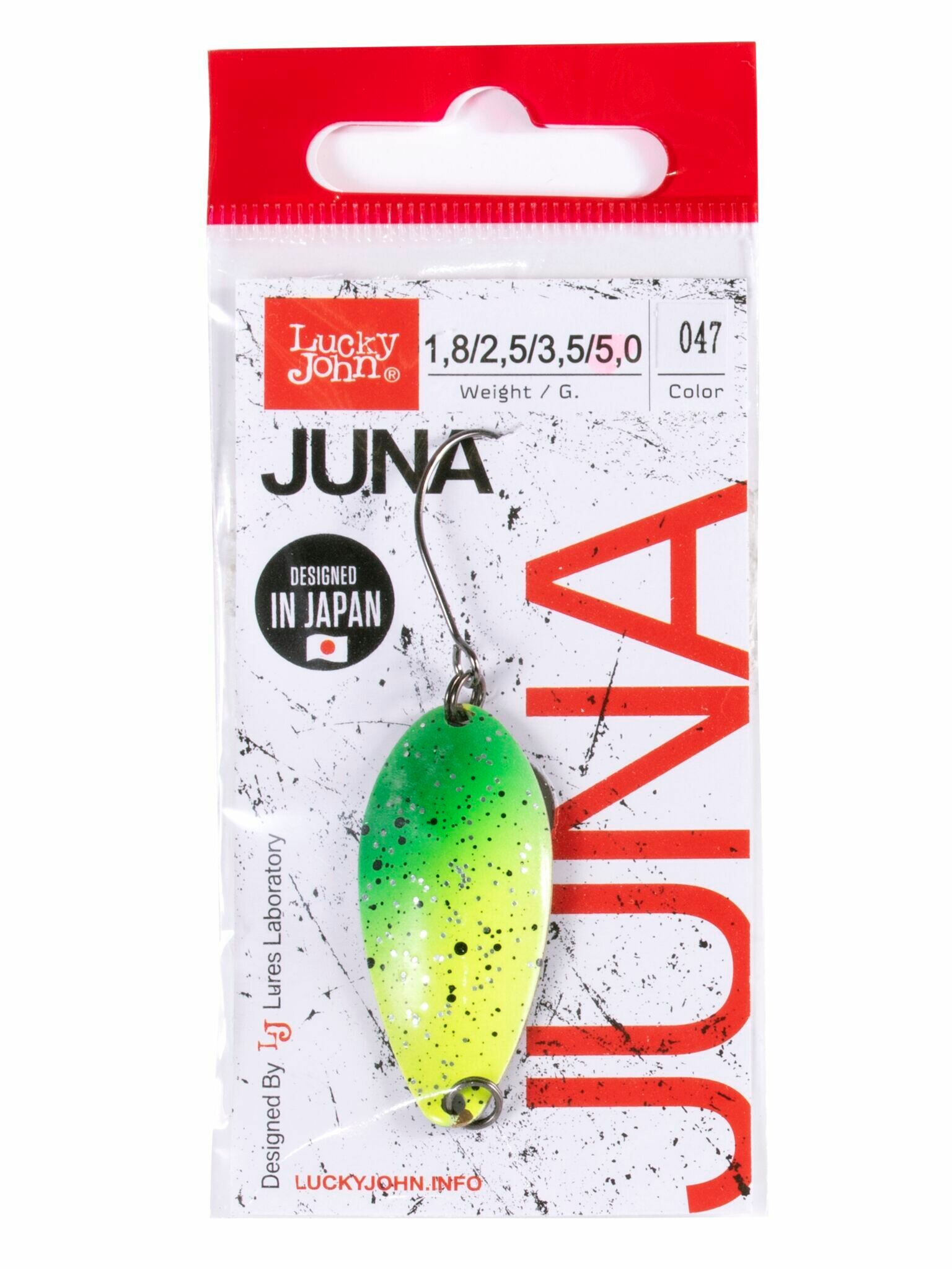 Блесна LUCKY JOHN Juna 5 г, цв. 047, арт. LJJU50-047