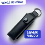 Чехол Ledger Nano X - Leather Case - изображение