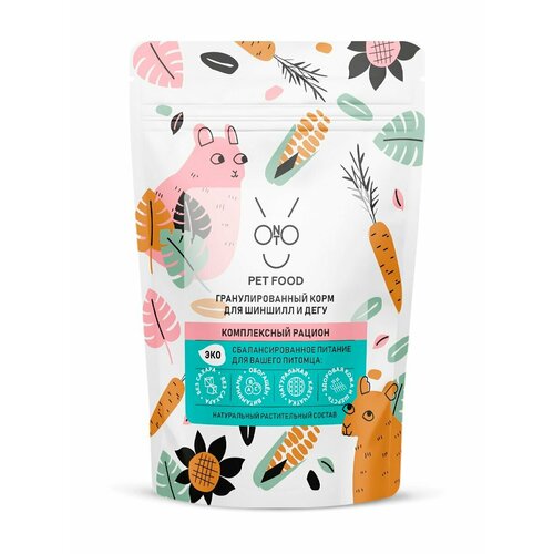 Onto гранулированный корм для шиншилл и дегу 500 гр