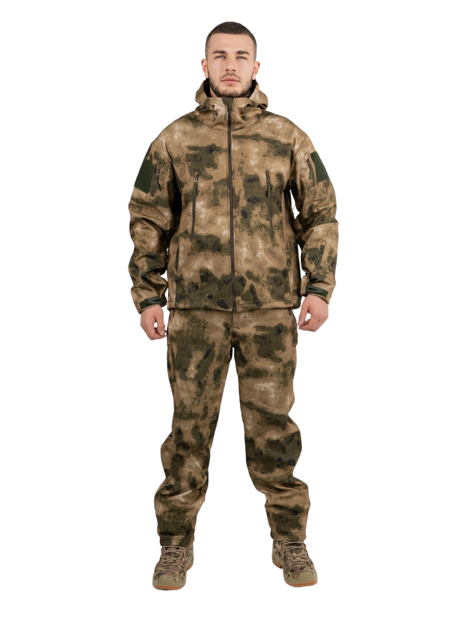 Костюм тактический Softshell мох XXL