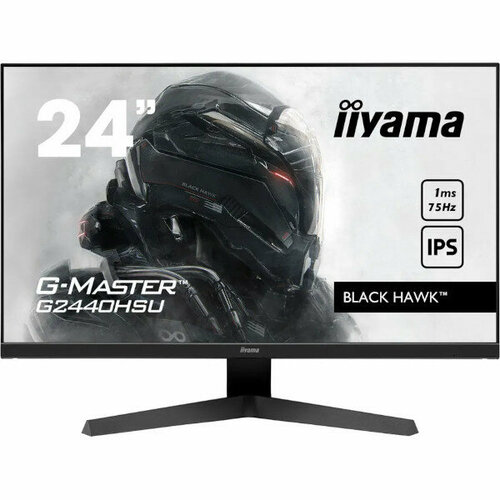 Монитор Iiyama 236 Red Eagle 1920x1080 169 VA LED HDMI DisplayPort G2466HSU-B1 Черный 2830000₽