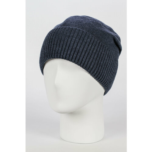 шапка с защипом ferz гербера цвет серый Шапка Ferz, размер 56-59, синий