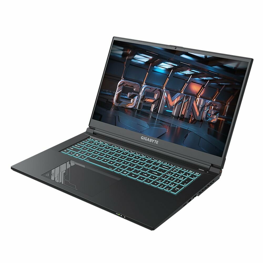 Ноутбук Gigabyte G7 MF Core i5-12500H/16Gb/SSD512Gb/17.3"/RTX 4050 6Gb/IPS/FHD/144hz/noOS/black (MF-E2KZ213SD)