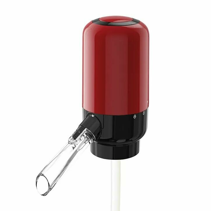 фото Электрический аэратор Electric wine Aerator Dispenser красный / диспенсер / винная система розлива / для вина / в подарочной упаковке
