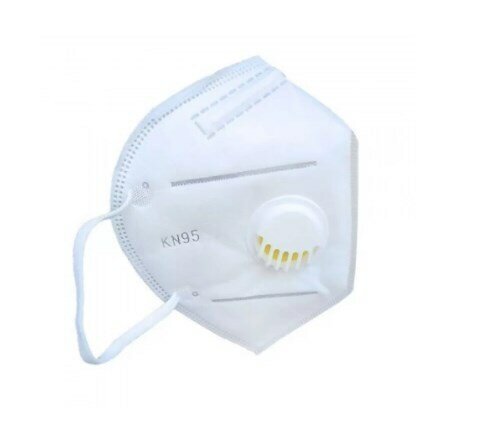 фото Респиратор KN95 FFP2 с клапаном выдоха 5шт в уп.