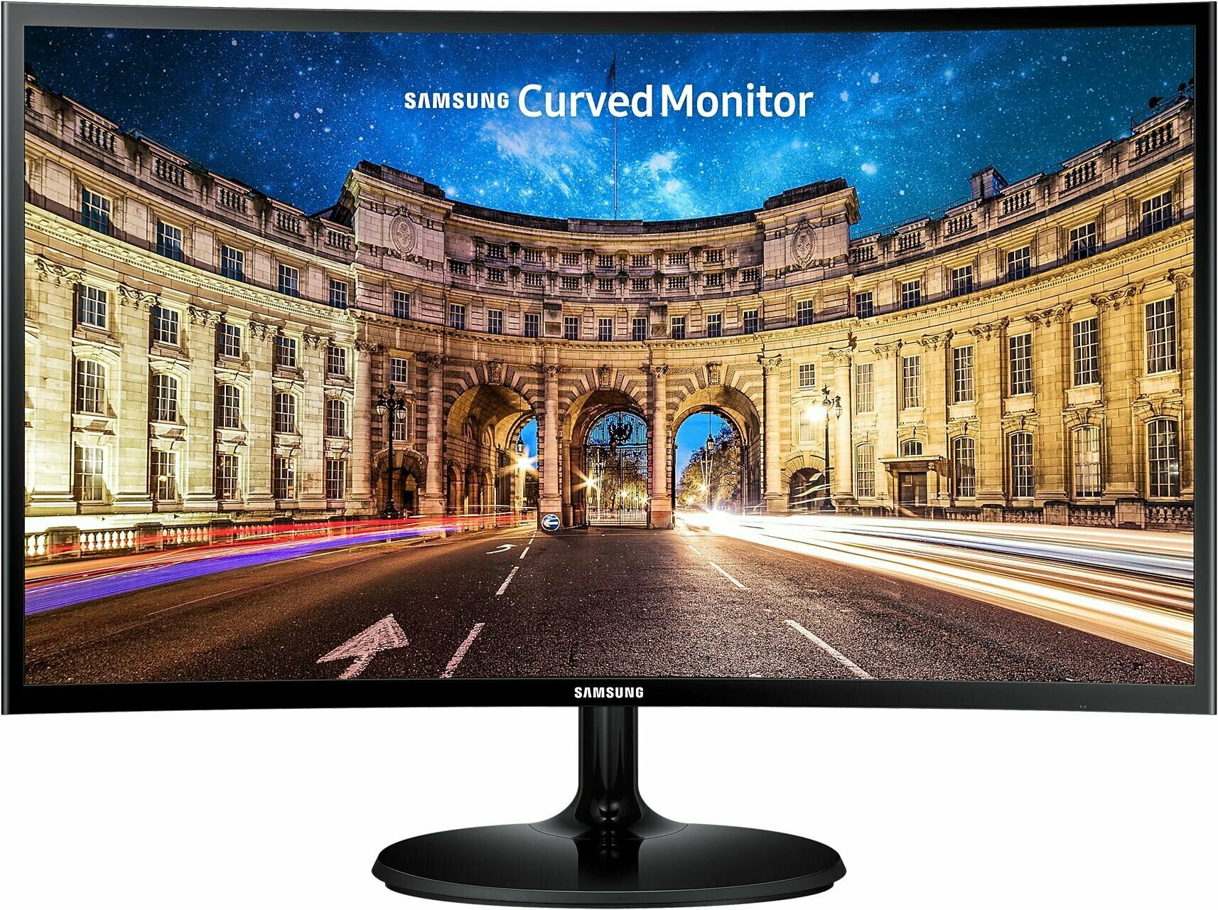 Монитор Samsung 23.5" C24F390FHI черный