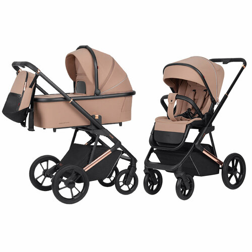 фото Коляска 2 в 1 carrello sigma crl-6509 cream beige tilly