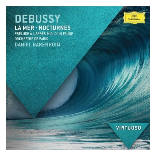 Компакт-Диски, Deutsche Grammophon, CLAUDE DEBUSSY, ORCHESTRE DE PARIS, DANIEL BARENBOIM - Debussy: Nocturnes; Prelude; La Mer (CD) audio cd saint saens samson et dalila placido domingo elena obraztsova orchestre de paris barenboim 2 cd