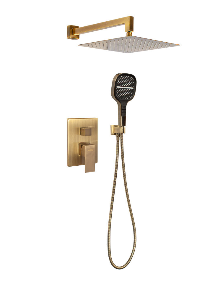 фото Душевая система встраиваемый Hansberge H6070NK Никель